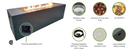 Propane Fire Pit Rectangular 48″ Dark Grey