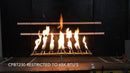 Tree-Style Crossfire by Warming Trends Brass Fire Pit Insert Kits - Match Light