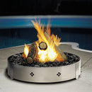 Barbara Jean Four Piece Cast Oak Log Set