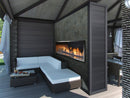 Barbara Jean Outdoor Linear Gas Fireplaces Double Sided