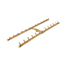 CFBH240 H-Style CROSSFIRE Brass Burner
