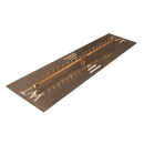 Linear Crossfire by Warming Trends Brass Fire Pit Insert Kits - Match Light