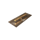 Linear Crossfire by Warming Trends Brass Fire Pit Insert Kits - Match Light