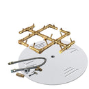 Circular Original Crossfire by Warming Trends Brass Fire Pit Insert Kits - Match Light