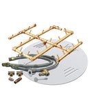 Circular Original Crossfire by Warming Trends Brass Fire Pit Insert Kits - Match Light