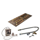 H-Style Crossfire by Warming Trends Brass Fire Pit Insert Kits - Electronic Ignition
