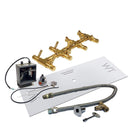 Tree-Style Crossfire by Warming Trends Brass Fire Pit Insert Kits - Electronic Ignition