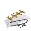 Tree-Style Crossfire by Warming Trends Brass Fire Pit Insert Kits - Match Light