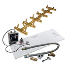 Tree-Style Crossfire by Warming Trends Brass Fire Pit Insert Kits - Electronic Ignition
