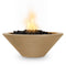 31" Cazo Fire Bowl - Brown Finish