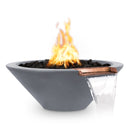 31" Cazo Fire & Water Bowl - Grey Finish