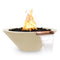 31" Cazo Fire & Water Bowl - Vanilla Finish