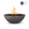33" Sedona Fire Bowl - Chestnut Finish