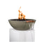 27" Sedona Fire & Water Bowl - Ash Finish