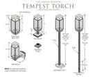 Tempest Torch Gas Lamp