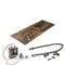 H-Style Crossfire by Warming Trends Brass Fire Pit Insert Kits - Electronic Ignition