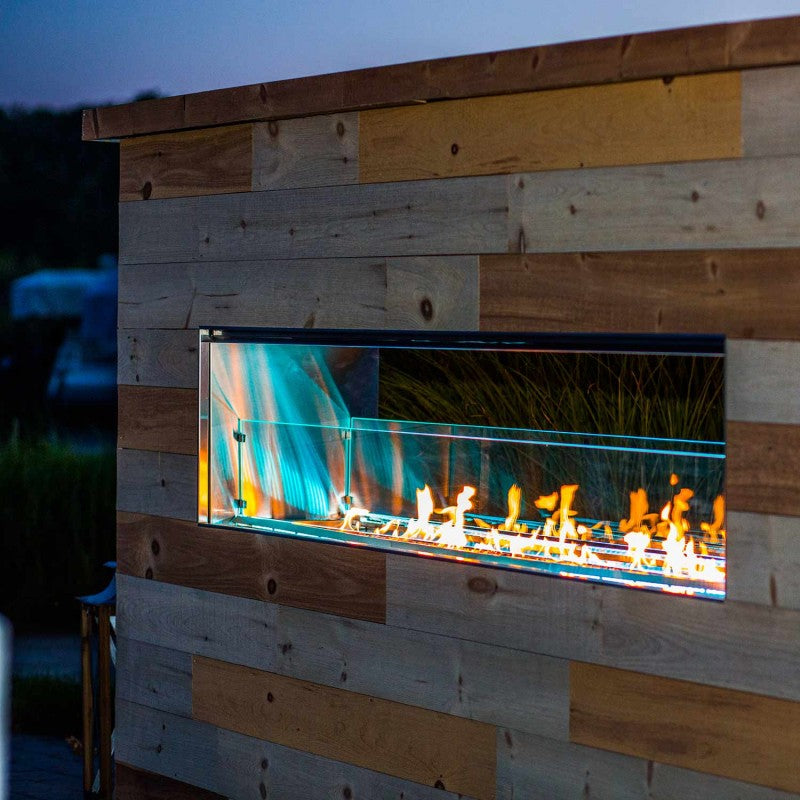 Firegear 60" Kalea Bay LED Linear Fireplace (Single Sided)