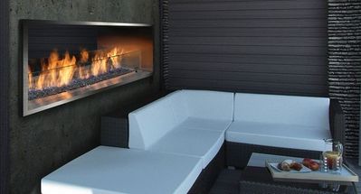 Barabara Jean Stainless Steel Surround for Fireplaces